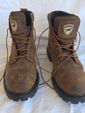 IRISH SETTER Hopkins Mens Sz 11 D Brown Safety Toe EH Work Boots MSRP 83672